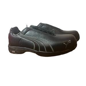 PUMA Safety Womens 9 Steel Toe ESD Velocity Low Work Shoe 642855 Black NEW